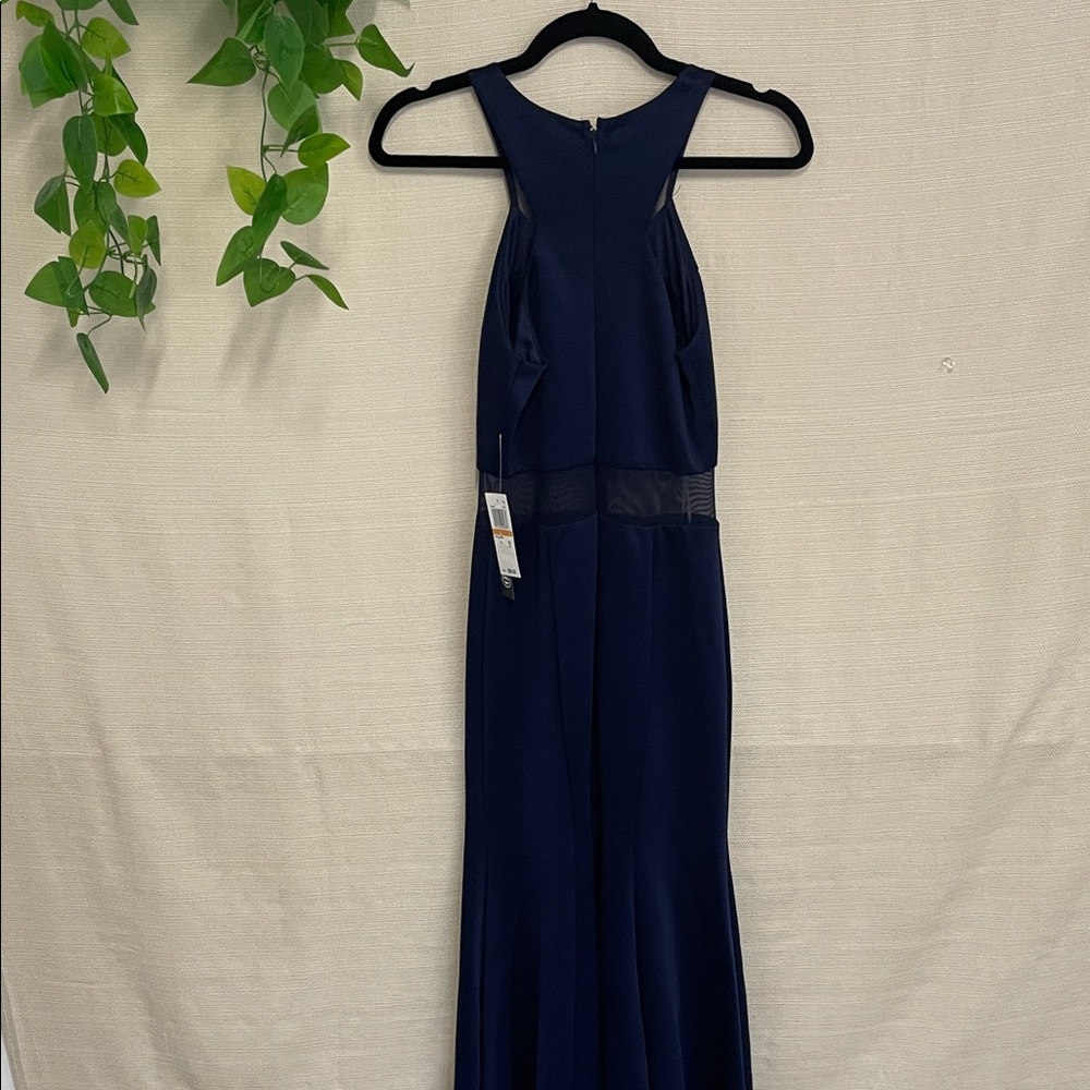 As U Wish Navy Maxi Dress - Picture 2 of 5